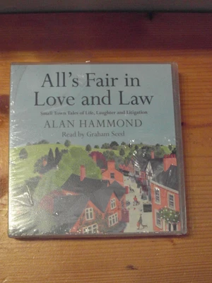 ALL'S FAIR IN LOVE & LAW by Alan Hammond Unabridged 7-CD Audiobook NEW SEALED - Image 1 of 3