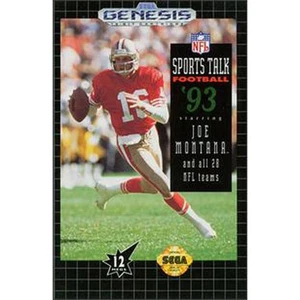 Nfl Sportstalk Football 93 (Sega Genesis) - Picture 1 of 1