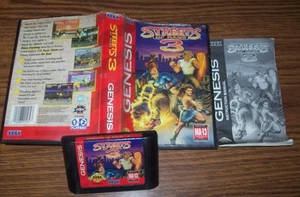 Streets of Rage 3 (Sega Genesis, 1994) Complete CIB - Picture 1 of 3