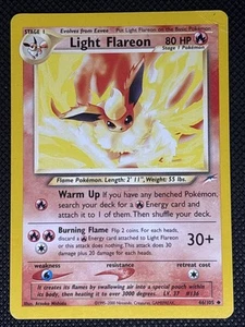 Light Flareon 46/105 Neo Destiny Regular MP/HP - Picture 1 of 4