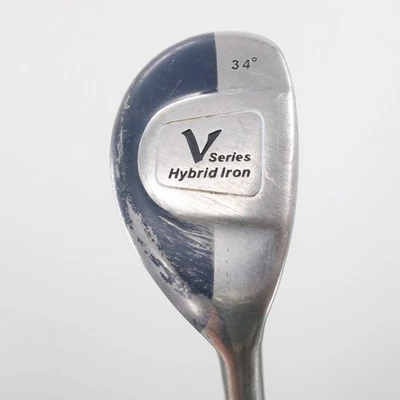 V Series Hybrid Iron 34 Degrees Graphite SteelFiber i80 R Regular RH S-152135 - Image 1 of 4