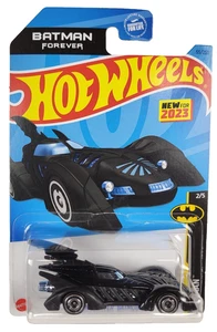 Hot Wheels Nuevo para 2023 • Batman Forever Batimóvil • Coche Diecast Negro 1:64 - Imagen 1 de 2