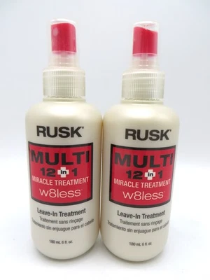 RUSK MULTI 12 IN 1 MIRACLE TREATMENT W8LESS 6 OZ  (Lot of 2) - Image 1 of 2
