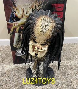 Busto Sideshow Predator 2 Legendary Scale Limited 1000 con caja de envío marrón - Imagen 1 de 6