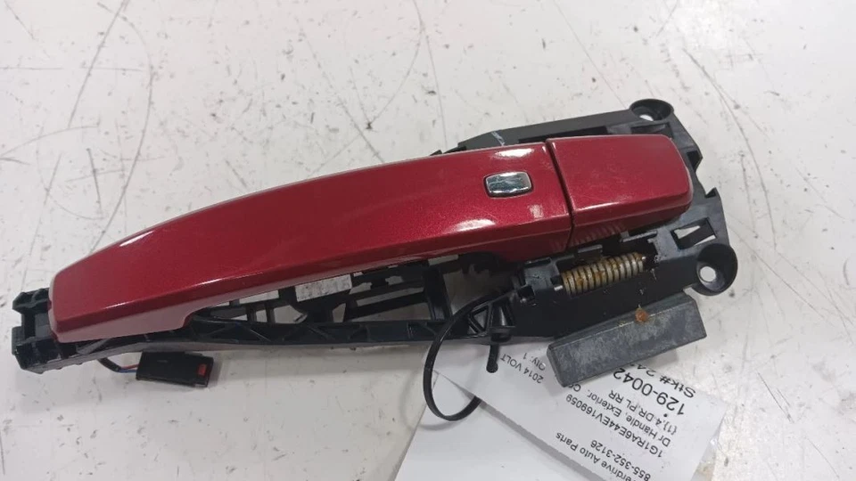 Manija de puerta trasera derecha pasajero puerta exterior trasera se adapta a 12-15 voltios Foto 1 de 4