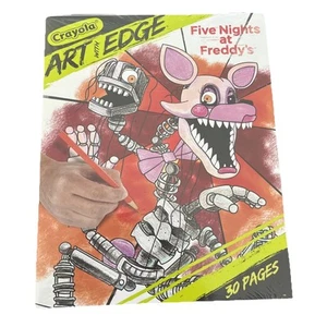 Crayola Art With Edge Five Nights At Freddys 30 Pages New Sealed Collectible - Picture 1 of 2