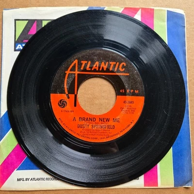 DUSTY SPRINGFIELD A Brand New Me/Bad Case Of The Blues 45 7" Record Vinyl  - Image 1 of 2