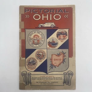 Antique 1930 Standard Oil Pictorial Ohio Paperback - Picture 1 of 4