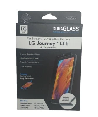 Duraglass Tempered Glass Screen Protector For LG Journey LTE & LG Aristo 4+ - Image 1 of 3