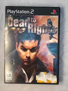 Dead to Rights w/ booklet - Playstation 2 - Excellent Condition - Picture 1 of 4
