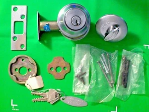 EMHART-CORBIN-RUSSWIN RARE VINTAGE DEADBOLT SECURITY KEYING-LOCKSPORT-LOCKSMITH - Bild 1 von 4
