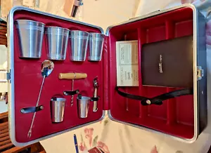 Vintage Platt Luggage Portable Bar To Go, 1970’s Luggage, Complete w/Box & Keys - Picture 1 of 5