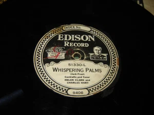 78 Edison 51330 Helen Clark & Charles Hart - Whispering Palms/Land Sunset Dreams - Picture 1 of 3