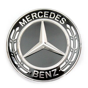 Mercedes Stella Emblema Nero Paraurti Cofano W177 Classe A A0008178501 - Picture 1 of 5
