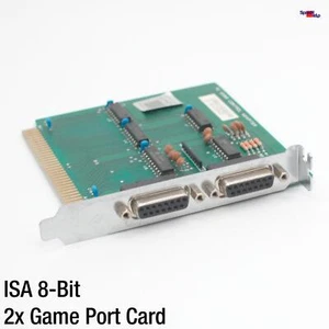 PC Game Control Adapter Card Joystick Pad Isa 8-BIT Card For Old PC Retro - Picture 1 of 3