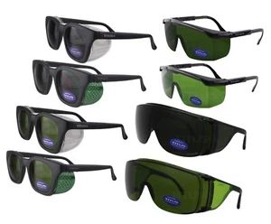 Titus Retro & OTG Sicherheitsschweißbrille Brille Seitenschilde Z87 ANSI IR #3 #5 - Bild 1 von 34