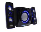 Sumvision N Cube Pro 2 2.1 Bluetooth 15W LED Speaker Subwoofer for PC Laptop