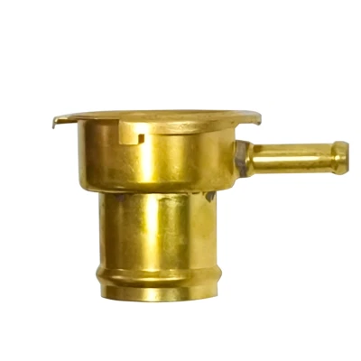 New Brass Radiator Filler Neck Extended 56mm OD Weld On Universal - Image 1 of 4