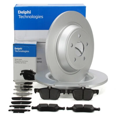 DELPHI Bremsscheiben Ø 316mm + Beläge für FORD GALAXY (CK) S-MAX (CJ) 17" hinten - Bild 1 von 3