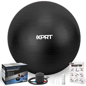 Fitness Exercise and Workout Ball, Yoga Ball Chair, Great for Fitness, Balance - Picture 1 of 6