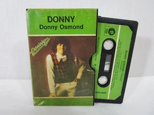 Donny Osmond "Donny" Cassette SUPER RARE MGM M5H-4978 Split Color Original Case - Picture 1 of 8