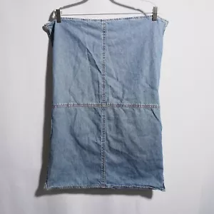 Tommy Hilfiger Denim Pillowcase Sham Single Blue Jeans Rectangle 4 Panel SEE 90s - Picture 1 of 8