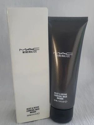 MAC MINERALIZE - REINICIAR Y REVIVIR MÁSCARA DE CARBÓN 3,4 OZ/100 ML NUEVA EN CAJA Foto 1 de 2