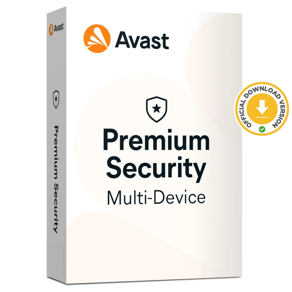 Avast Premium Security 2025 | 1 Year 10 Devices | PC Mac iOS Android | Download - Image 1 of 4