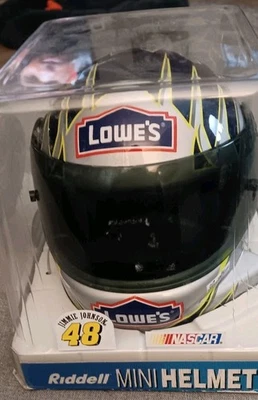 Minicasco Riddell Jimmy Johnson #48 NASCAR Lowes con caja nunca exhibido  Foto 1 de 4