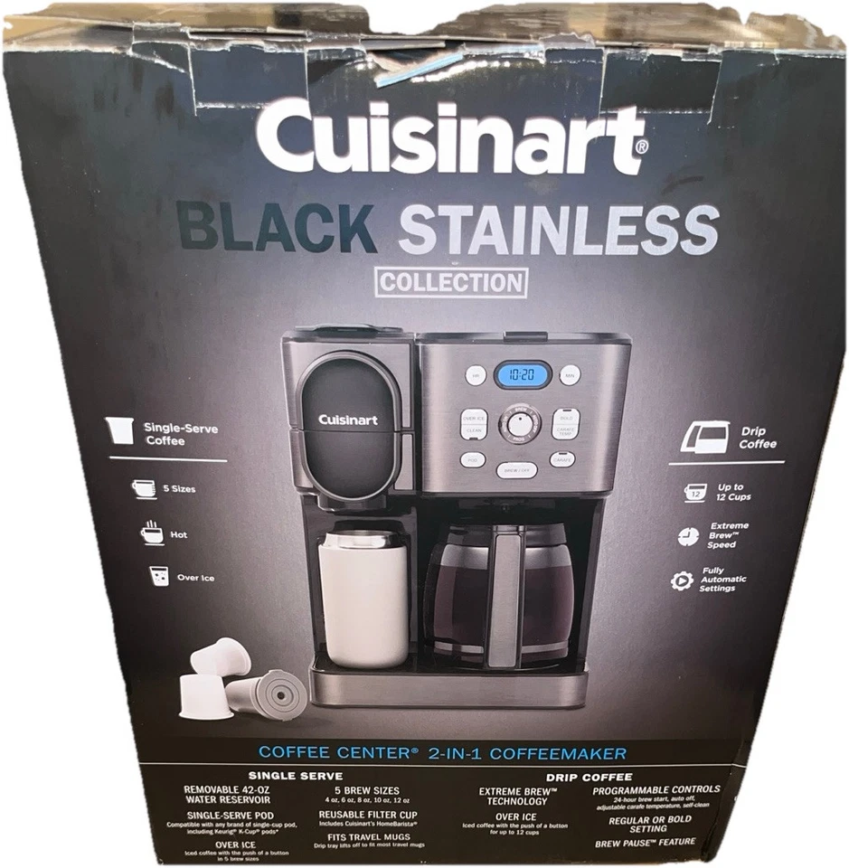 Cuisinart Coffee Center 12 Cup Coffeemaker - Black (SS-16BKS)