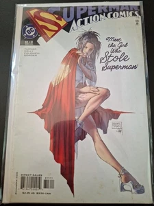 DC Comic Book SUPERMAN Meet The Girl Who Stole SUPERMAN  - Picture 1 of 9