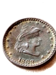 1863 Bürgerkriegsmarke, Unsere Marine - Bild 1 von 2