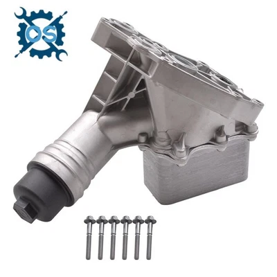 Алюминиевый масляный радиатор двигателя в сборе для BMW 440i G30 540i 640i 740i M240i X3 США - Изображение 1 из 4