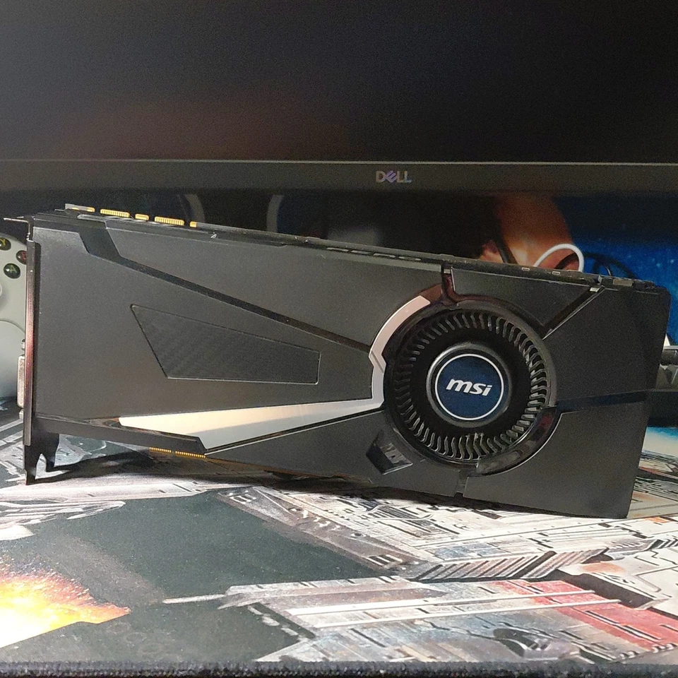MSI NVIDIA GEFORCE GTX 1070 GRAPHICS CARD 8GB  - Image 1 of 4