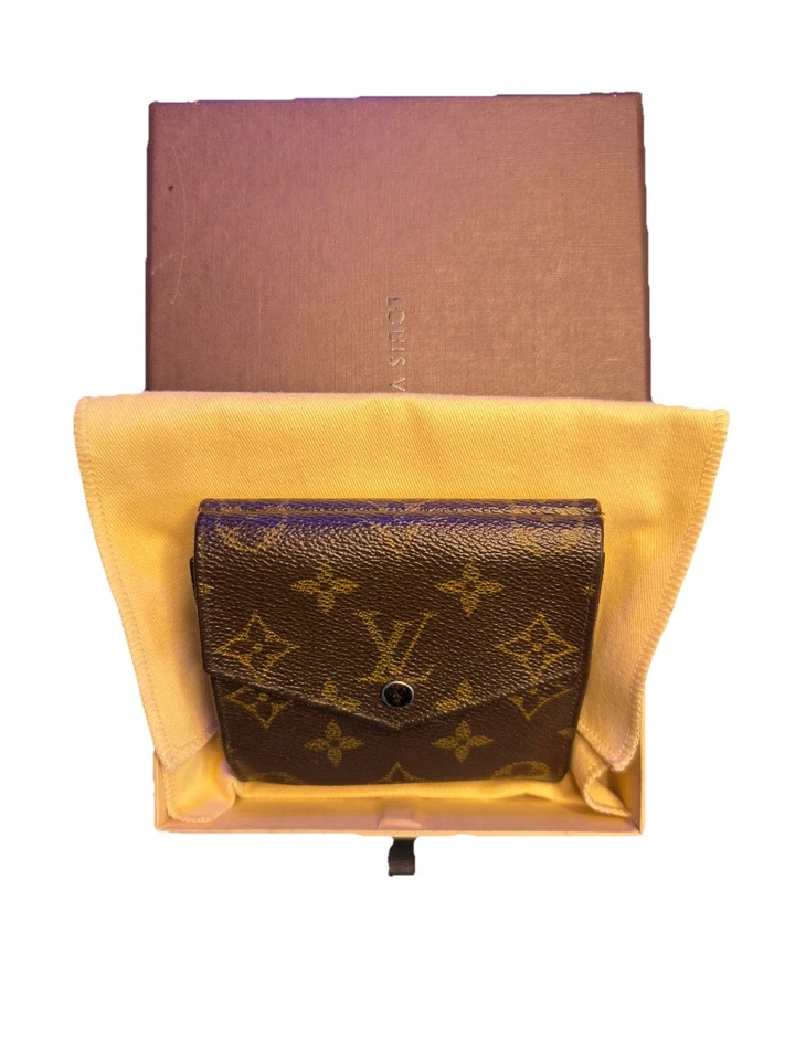 Auténtica billetera Louis Vuitton LV 1988 vintage con monograma Elise Foto 1 de 4