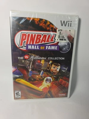 Pinball Hall Of Fame Nintendo Wii The Williams Collection Factory Sealed - Image 1 of 4