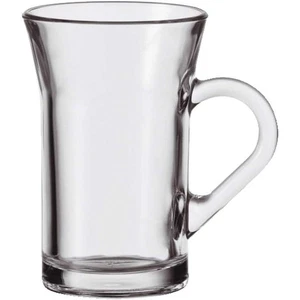 Tazza in vetro per tè/caffè Montana 230 ml "Ceylon" con manico - elegante bevanda calda - Foto 1 di 1