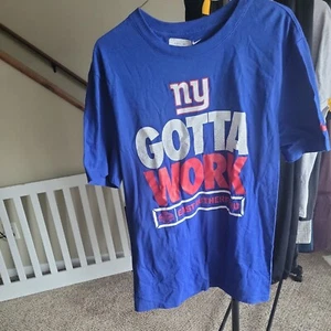 Nike Men's Medium New York Giants Gotta Work Essential Blue T-Shirt NWT NFL - Picture 1 of 4