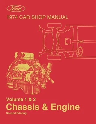 1974 年福特/林肯/水星商店手册 - 5 卷 — 第 1/4 张图片