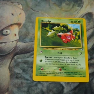 Hoppip 61/111 Neo Genesis Off Center Error Card Miscut Pokemon TCG 2000 - Picture 1 of 5
