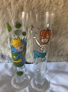 2 Ritzenhoff KELLER FLECKENSTEIN Girl 12 oz. Tall Beer Glasses Flutes - Picture 1 of 6