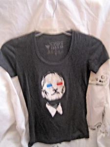 Bill Murray - Chive Tee Shirt -  3D Glasses Charcoal Gray T-Shirt - Small - Picture 1 of 5