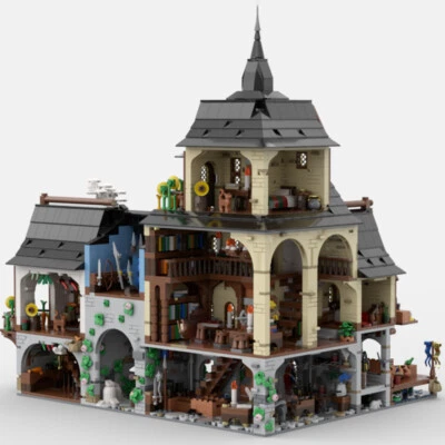 ZITIANYOUBUILD Medieval Town Centre with 10 Interior Rooms and Main Square 4745 - Image 1 of 4