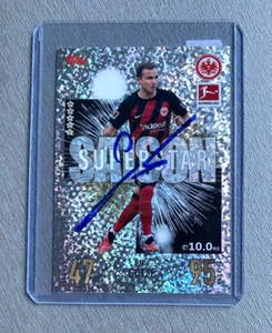 MARIO GÖTZE Borussia Dortmund In-person signed TC Topps Match Attax  Autogramm - Picture 1 of 2