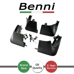 Easy Fit Mudflaps Anteriore Posteriore Posteriore Per Tesla Model S 2014-2020 Benni - Foto 1 di 8