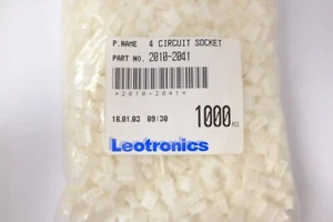 4 Stromkreis Steckdose Leotronics 2010-2041- 1000 Stück  - Bild 1 von 2