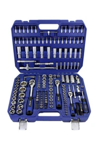 Blue Spot Tools Metric Socket 171 Piece 4mm - 32mm Set 1/4''D 3/8''D & 1/2'' - Picture 1 of 10