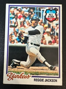 1978 Topps Baseball Reggie Jackson #200 New York Yankees *sehr guter Zustand* B ~ HOF - Bild 1 von 2