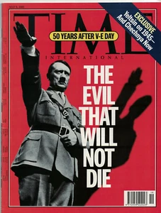 Time Magazine 1995 May 8 HITLER EVIL NOT DIE 50 years after V-E day Yeltsin - Photo 1 sur 1