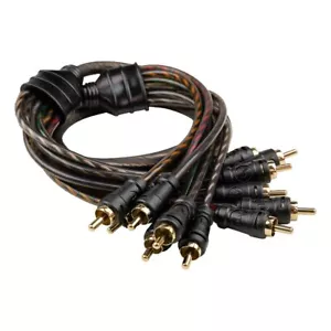 Audiopipe CPPMC3 3FT Length - 6-Channel Interconnect Cable OPEN BOX - Picture 1 of 1
